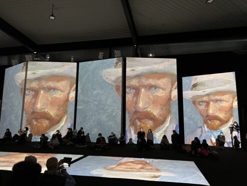 For the great Van Gogh…